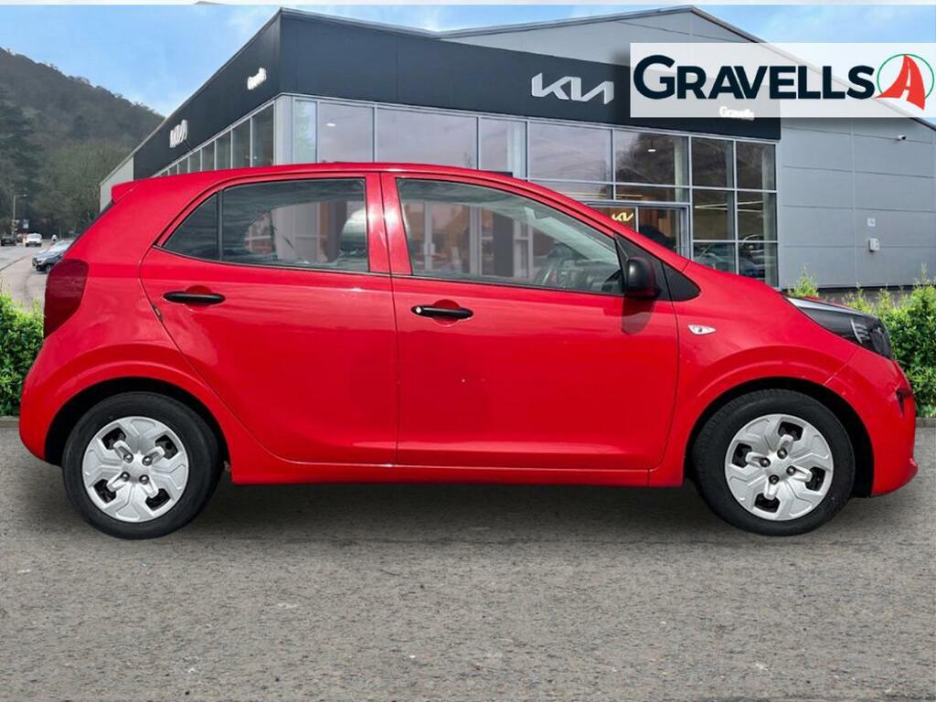 Kia Picanto 1.0 1 Hatchback Euro 6 Ss 66 CK70AEF Red #2