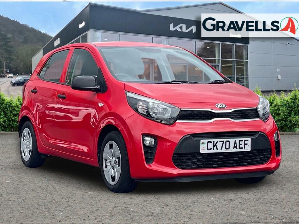 Kia Picanto 1.0 1 Hatchback Euro 6 Ss 66 CK70AEF Red