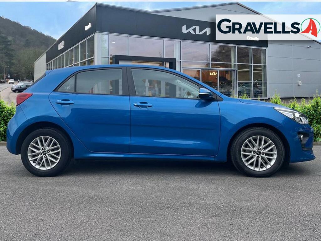 Kia RIO 1.0 T-gdi 2 Hatchback Dct Euro 6 Ss CV71OBD Blue #2