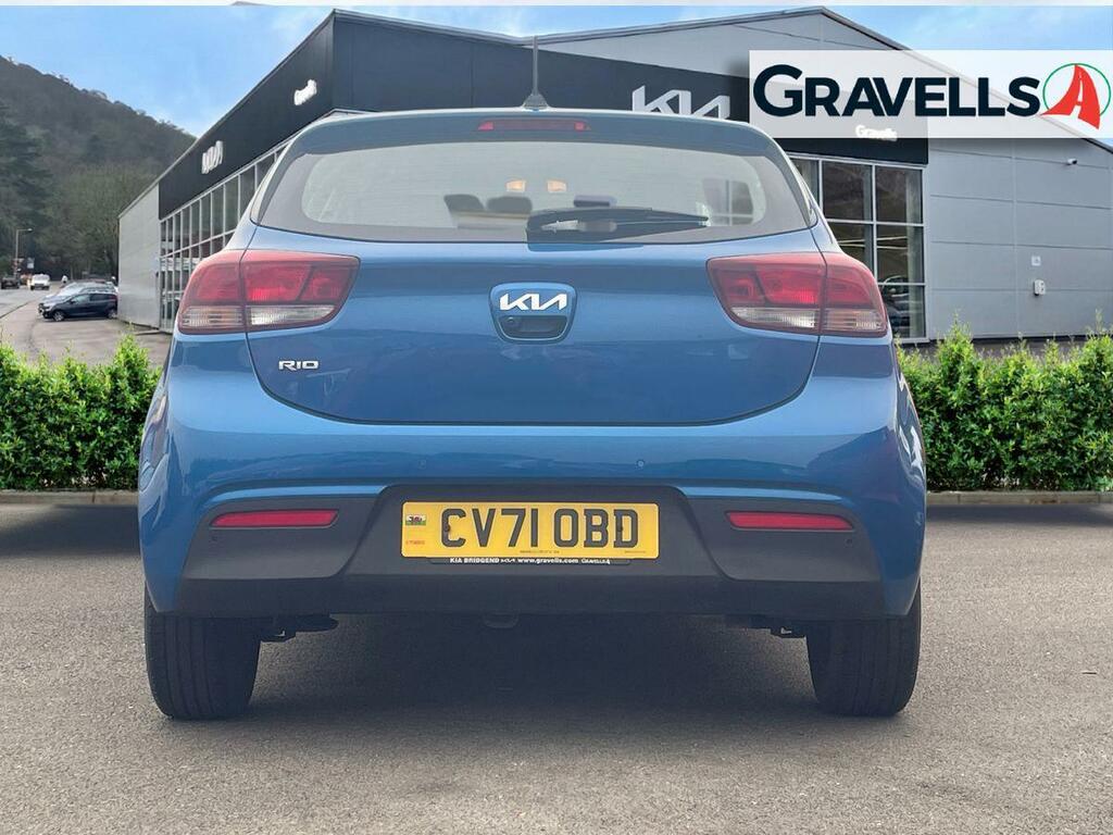 Kia RIO 1.0 T-gdi 2 Hatchback Dct Euro 6 Ss CV71OBD Blue #4