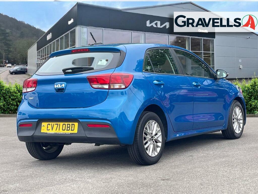 Kia RIO 1.0 T-gdi 2 Hatchback Dct Euro 6 Ss CV71OBD Blue #3