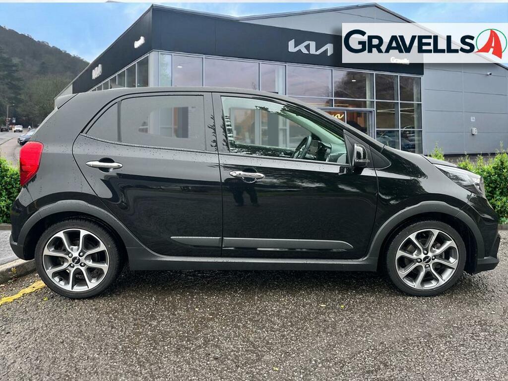 Kia Picanto 1.0 Dpi X-line S Hatchback Amt Euro 6 CT24ADX Black #2