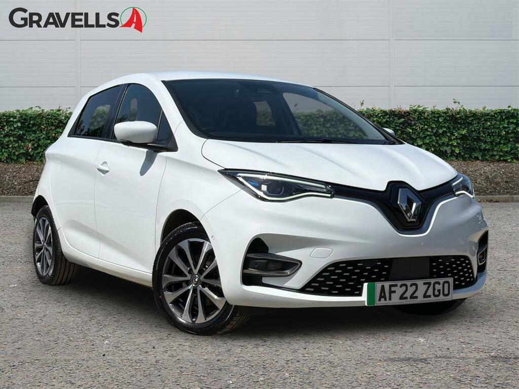 Renault Zoe R135 Ev50 52Kwh Gt Line Hatchback A White