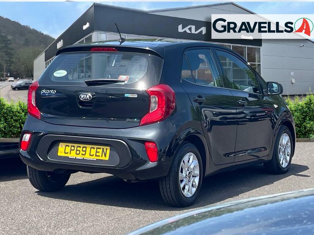 Kia Picanto 1.0 2 Hatchback Euro 6 Ss 66 CP69CEN Black #3