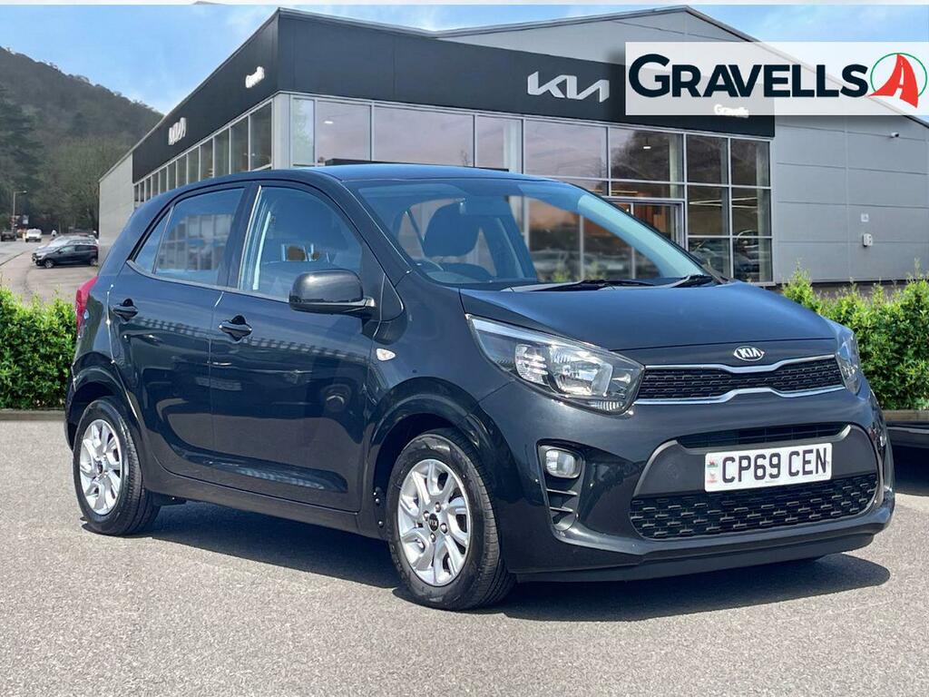 Kia Picanto 1.0 2 Hatchback Euro 6 Ss 66 CP69CEN Black