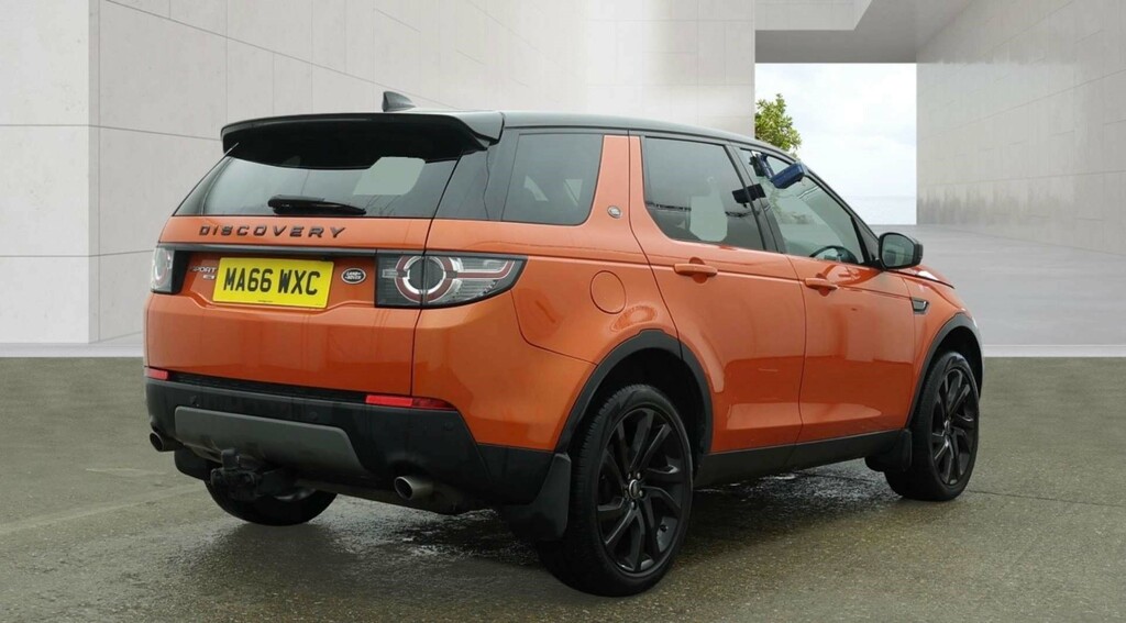 Land Rover Discovery Sport Black Hse Td4 4Wd Orange #5