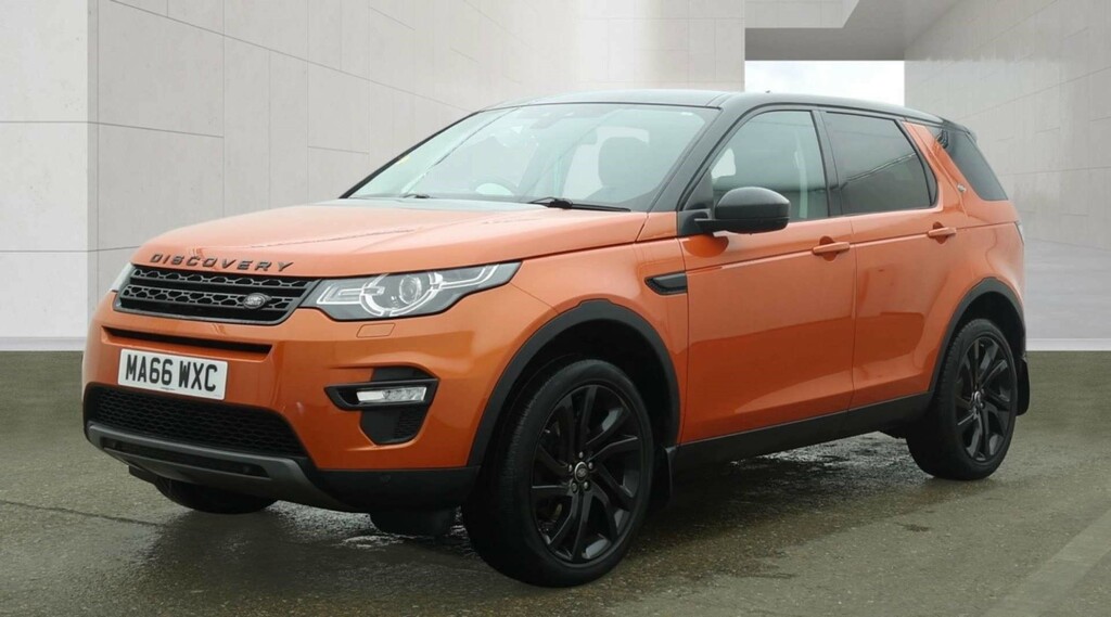 Land Rover Discovery Sport Black Hse Td4 4Wd Orange #2