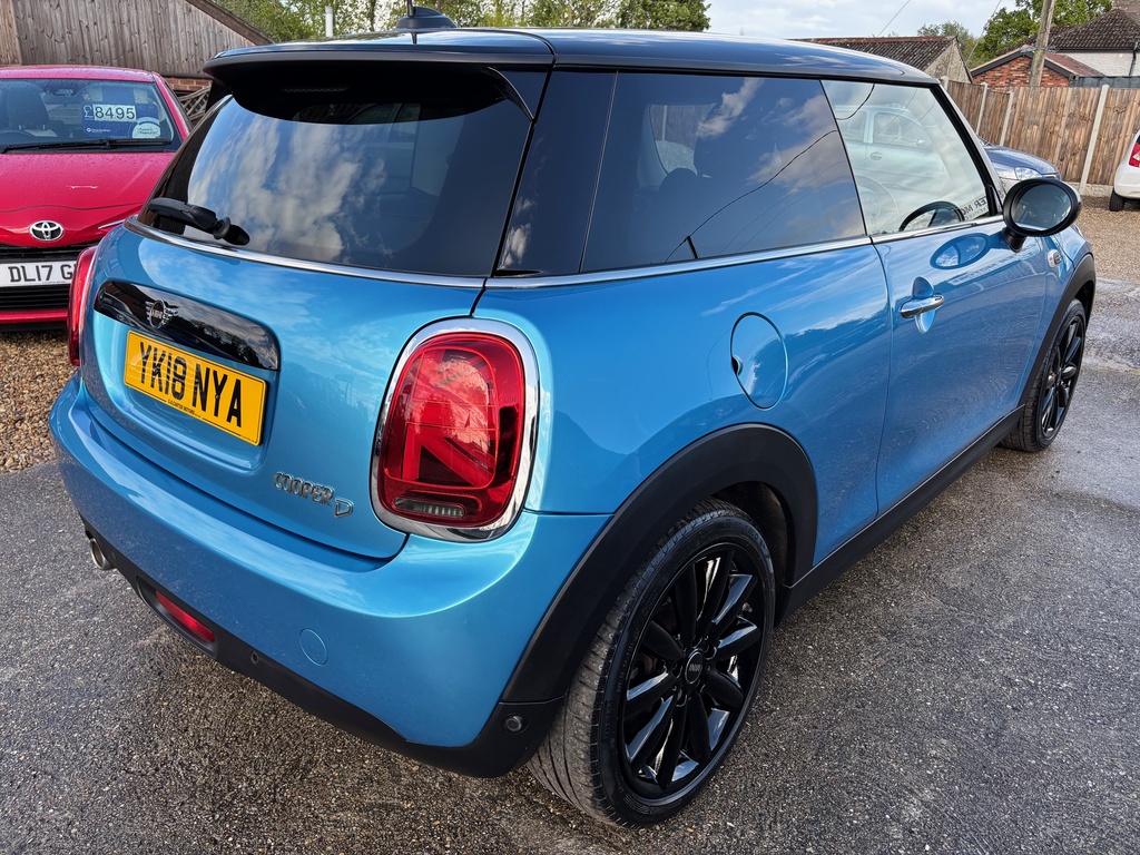 Mini Hatch 1.5 Cooper D Euro 6 S S YK18NYA Blue #6