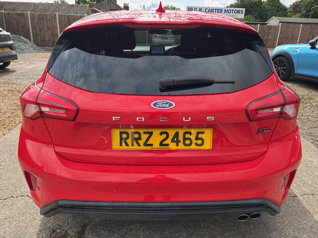 Ford Focus 1.5 Ecoblue St-line X Euro 6 S S Red #5