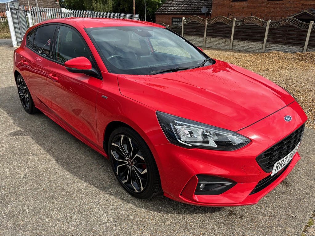 Ford Focus 1.5 Ecoblue St-line X Euro 6 S S Red