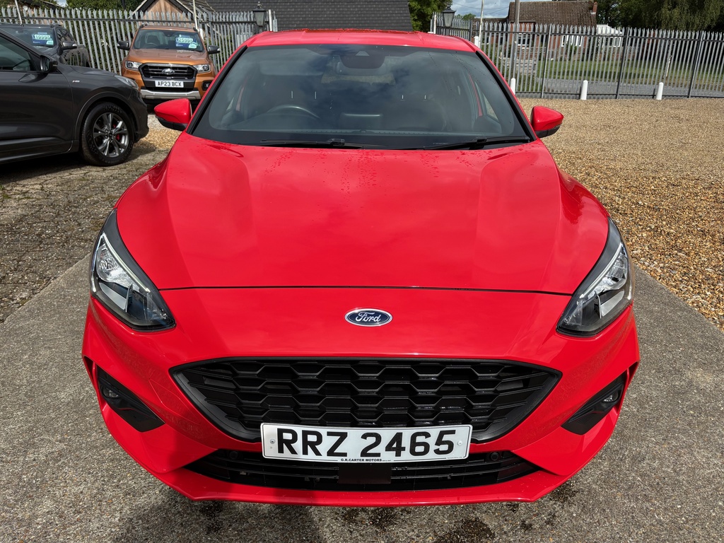 Ford Focus 1.5 Ecoblue St-line X Euro 6 S S Red #2