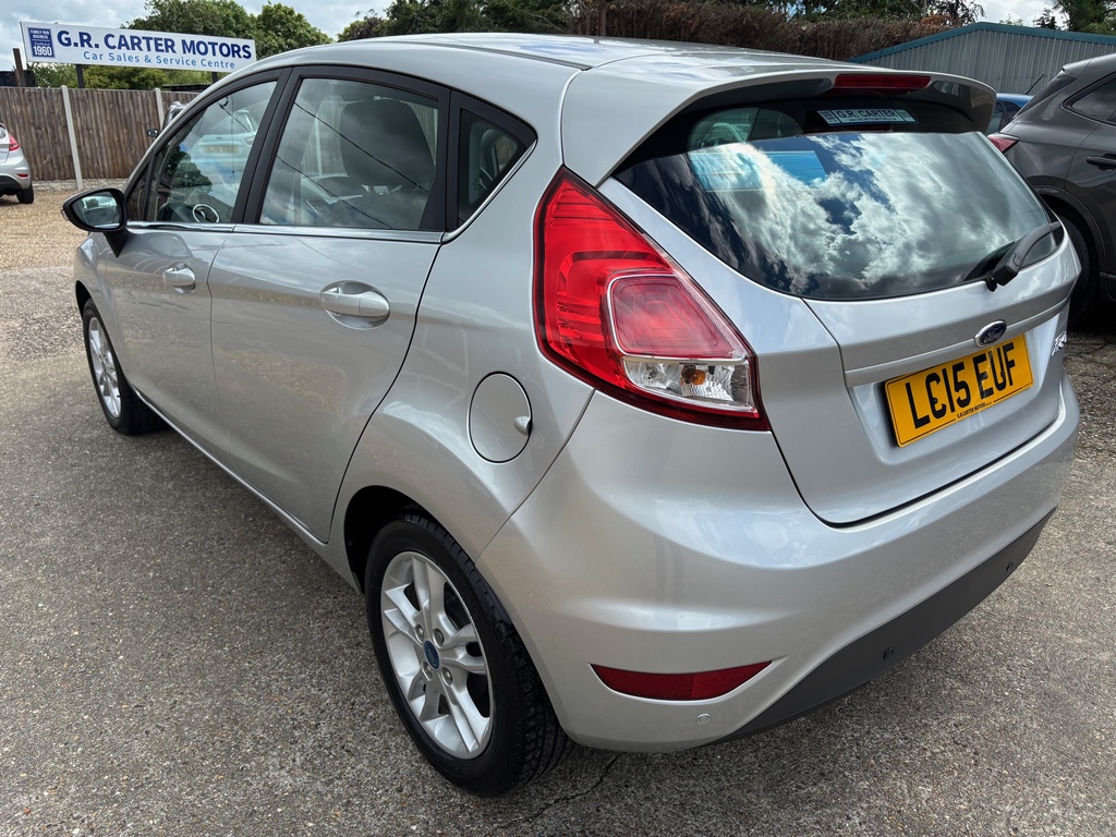 Ford Fiesta 1.25 Zetec Euro 5 Silver #4