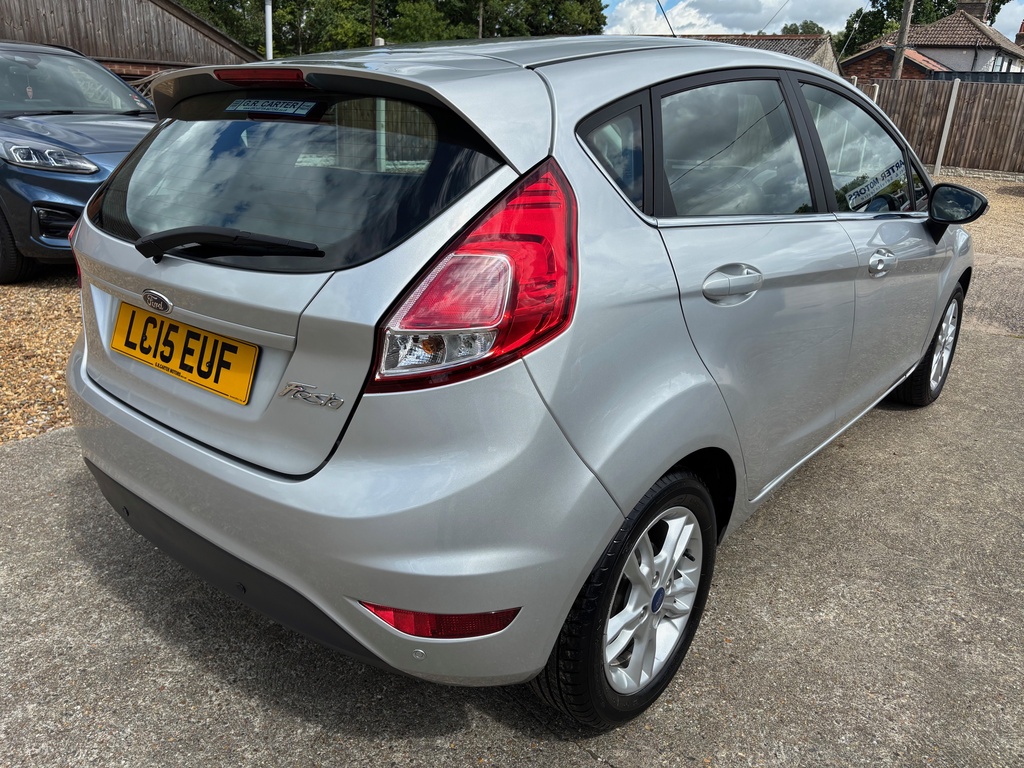 Ford Fiesta 1.25 Zetec Euro 5 Silver #6