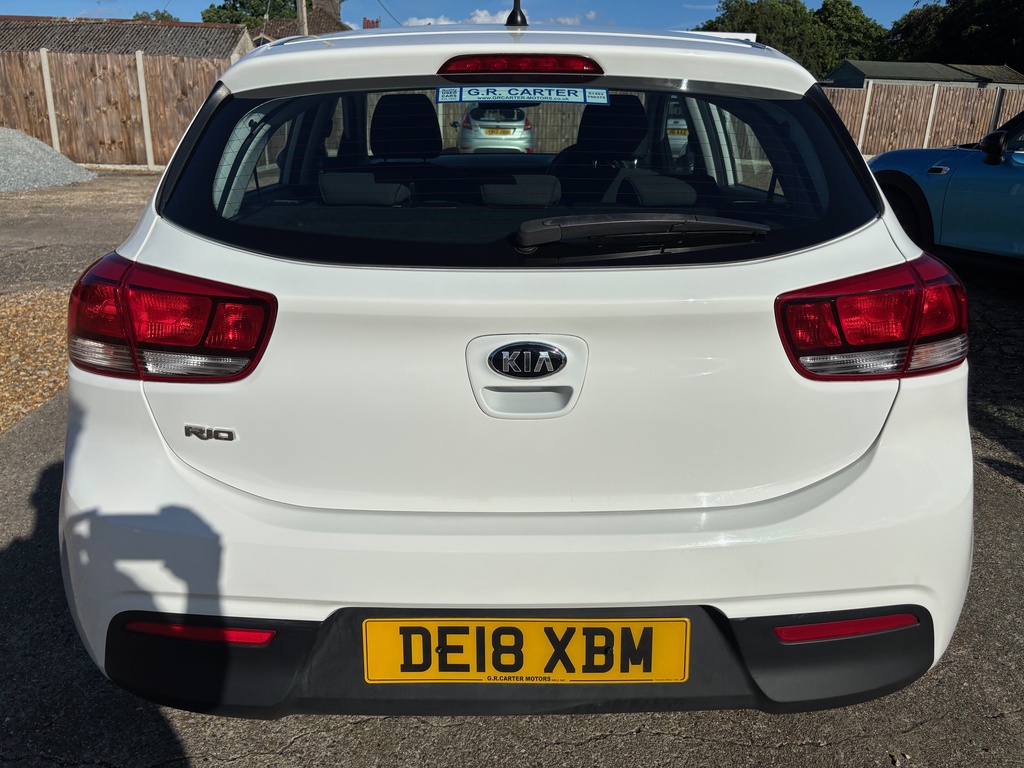 Kia RIO 1.25 1 Euro 6 S S White #5