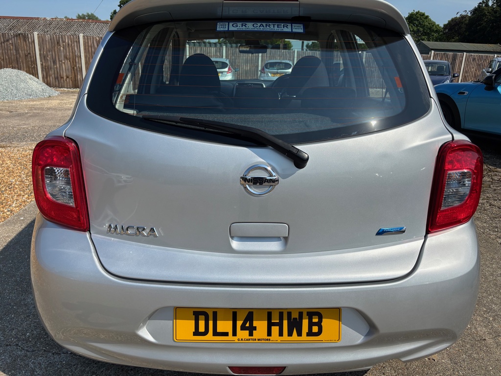 Nissan Micra 1.2 Acenta Euro 5 Silver #5