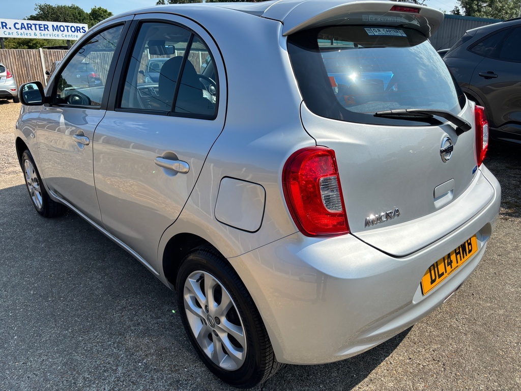 Nissan Micra 1.2 Acenta Euro 5 Silver #4