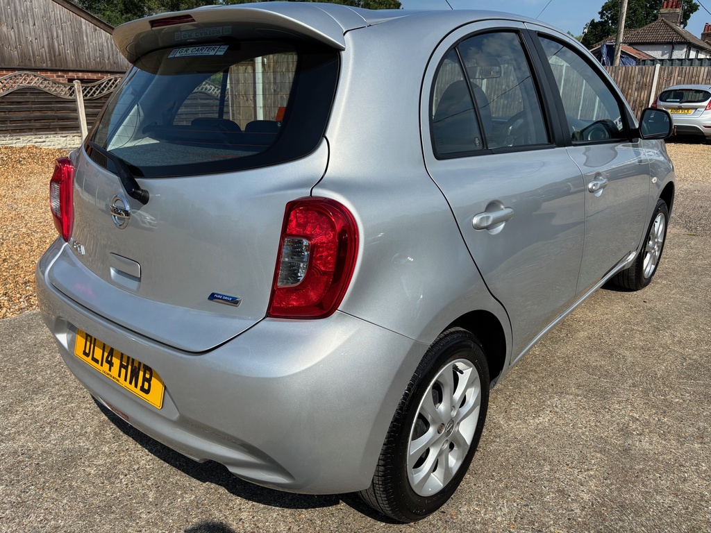 Nissan Micra 1.2 Acenta Euro 5 Silver #6