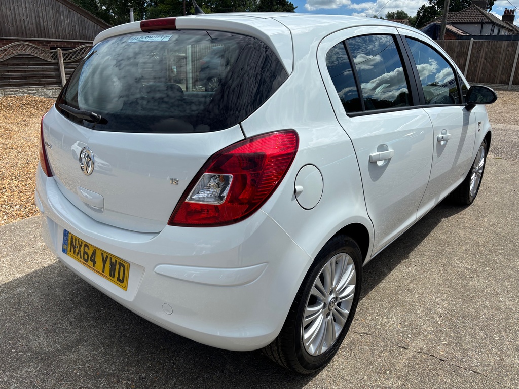 Vauxhall Corsa 1.2 16V Se Euro 5 White #6