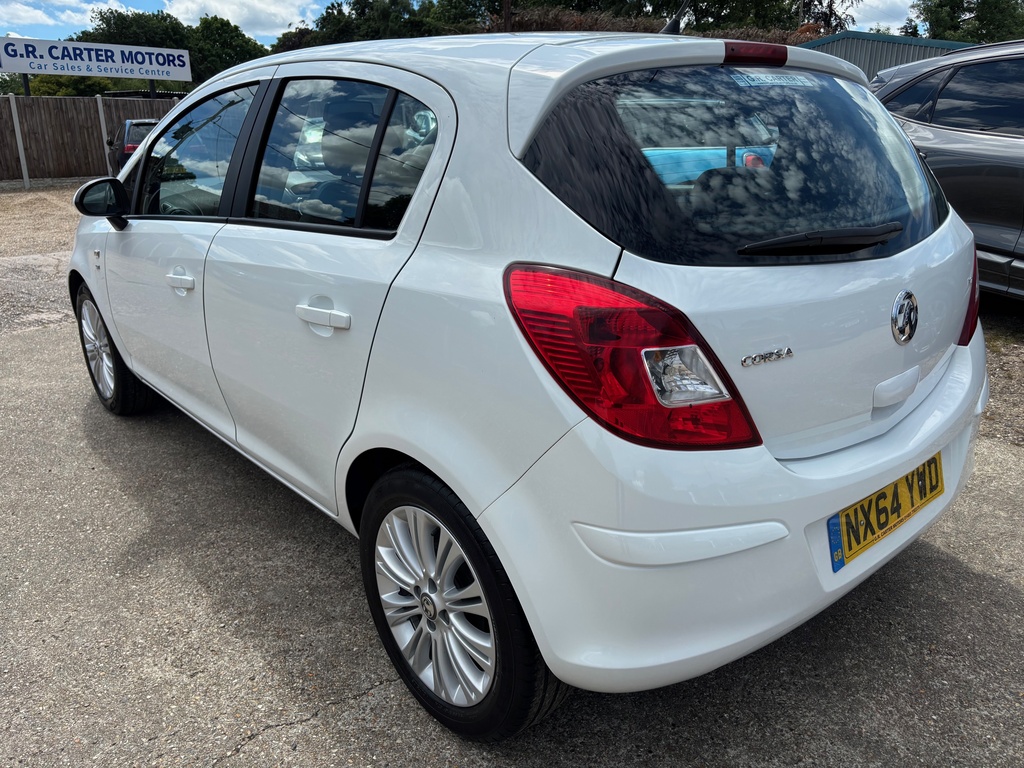 Vauxhall Corsa 1.2 16V Se Euro 5 White #4