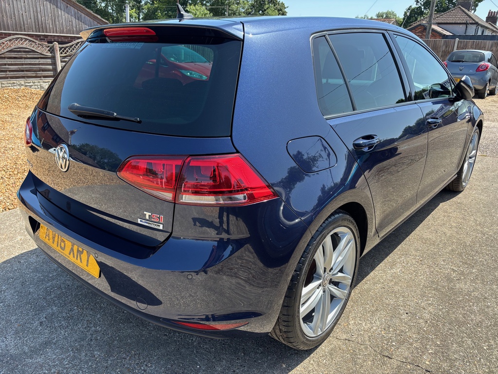 Volkswagen Golf 1.4 Tsi Bluemotion Tech Act Gt Edition Euro 6 S S AV16XRY Blue #6