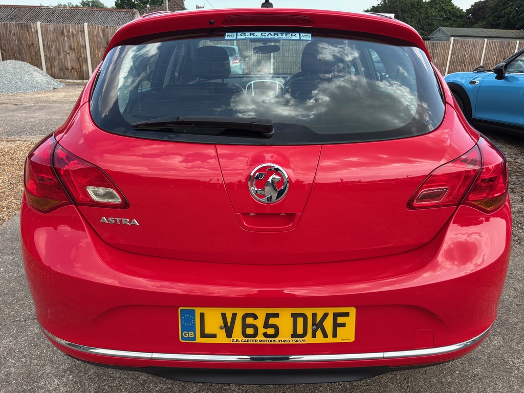 Vauxhall Astra 1.4I Excite Euro 6 Red #5