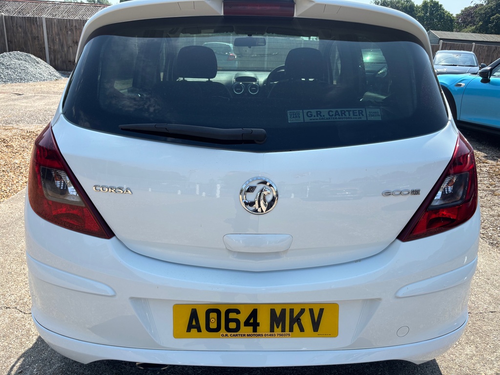 Vauxhall Corsa Limited Edition Cdti Ecoflex White #5