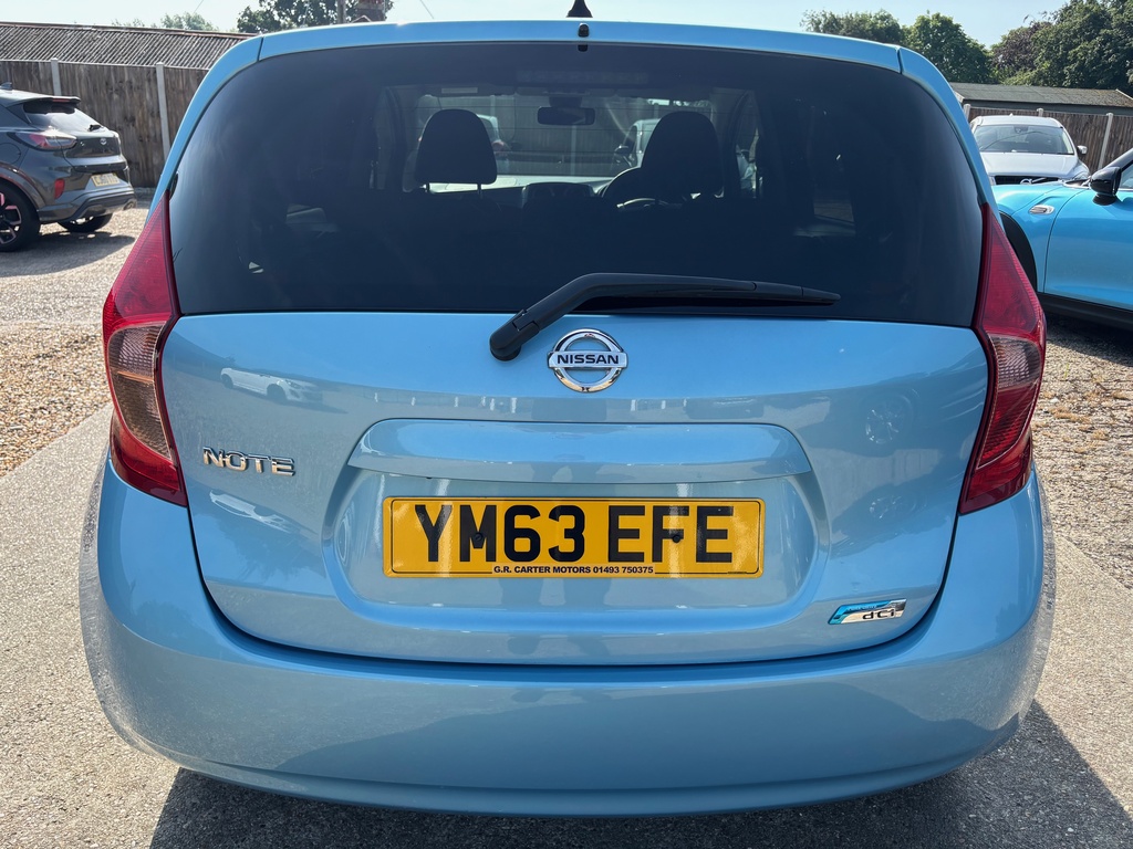 Nissan Note 1.5 Dci Acenta Premium Euro 5 S S Blue #5
