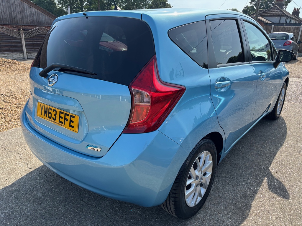 Nissan Note 1.5 Dci Acenta Premium Euro 5 S S Blue #6