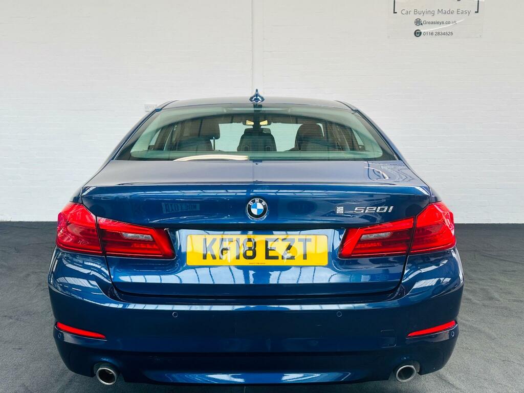 BMW 5 Series 2.0 520I Gpf Se Euro 6 Ss KF18EZT Blue #4