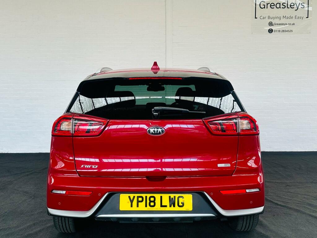 Kia Niro 1.6H Gdi 2 Dct Euro 6 Ss YP18LWG Red #4