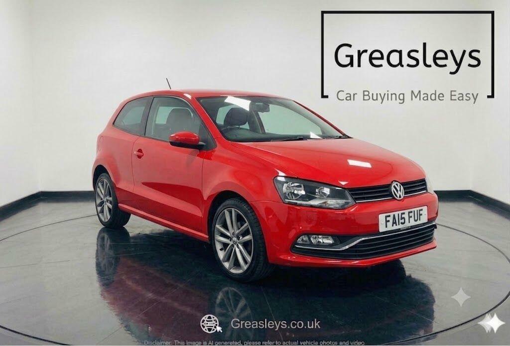 Volkswagen Polo 1.4 Tdi Bluemotion Tech Sel Euro 6 Ss Red