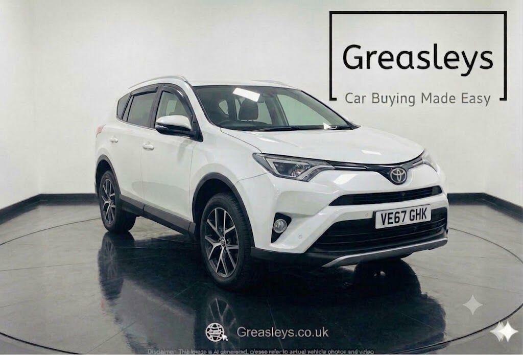 Toyota Rav 4 2.0 D-4d Icon Euro 6 Ss Safety Sense, Nav White