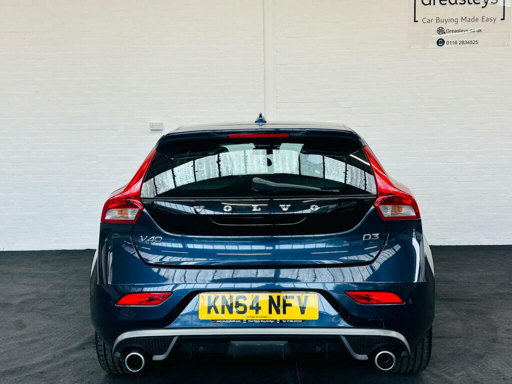 Volvo V40 2.0 D3 R-design Nav Euro 5 Ss Blue #4