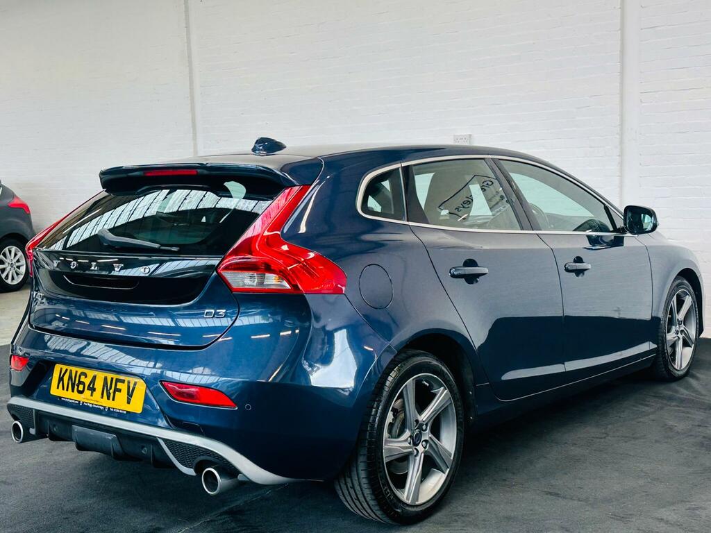 Volvo V40 2.0 D3 R-design Nav Euro 5 Ss Blue #5