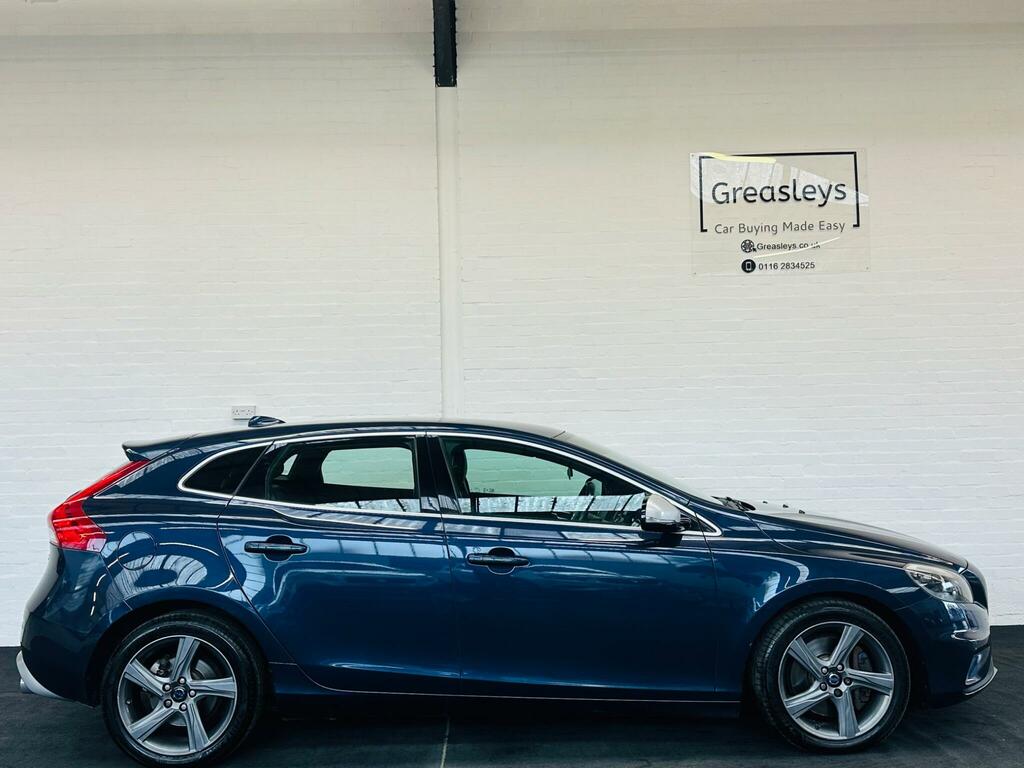 Volvo V40 2.0 D3 R-design Nav Euro 5 Ss Blue #6