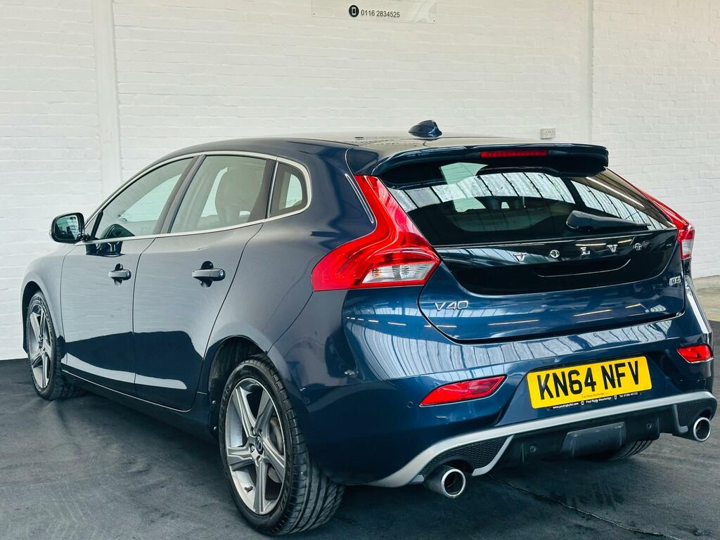 Volvo V40 2.0 D3 R-design Nav Euro 5 Ss Blue #3