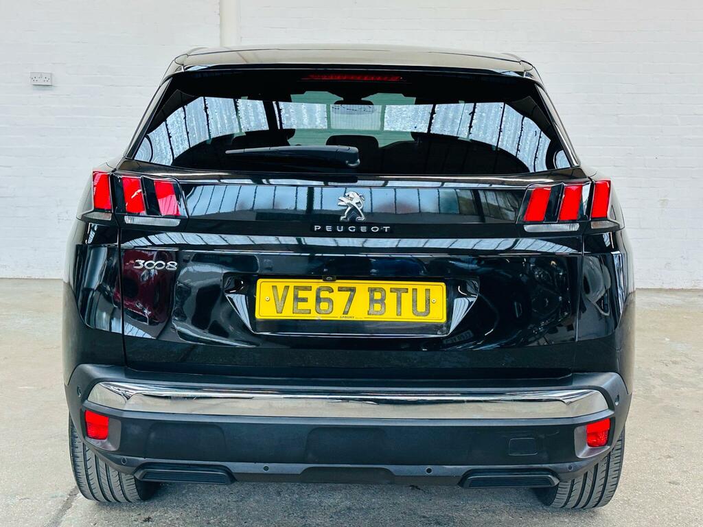Peugeot 3008 1.2 Puretech Allure Euro 6 Ss Black #4