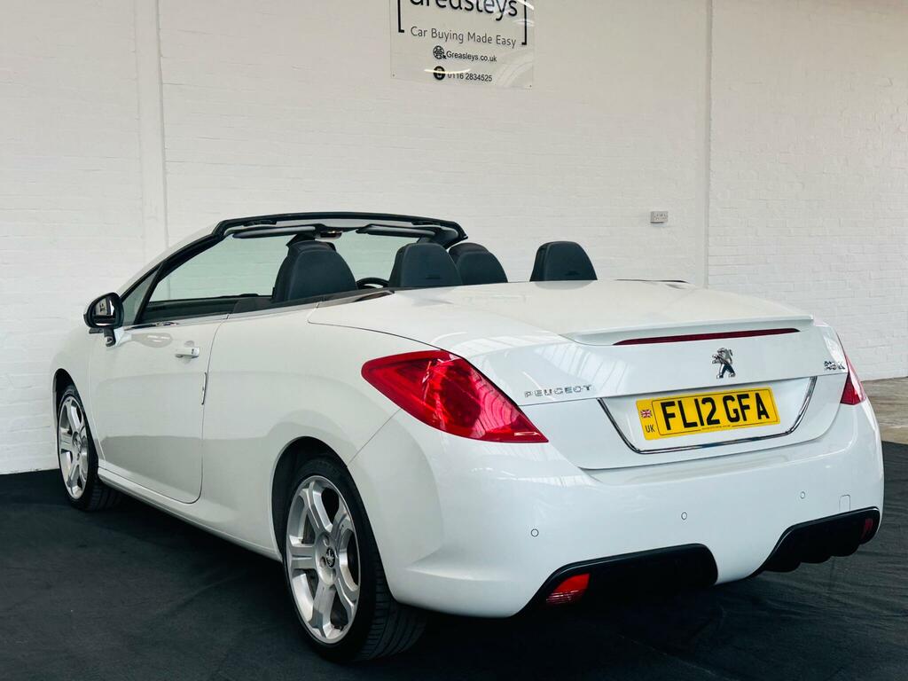 Peugeot 308 CC 2.0 Hdi Allure Euro 5 White #2