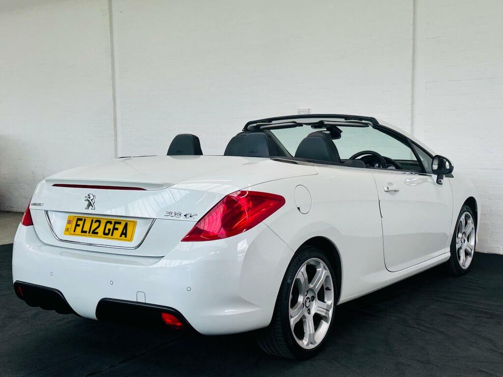 Peugeot 308 CC 2.0 Hdi Allure Euro 5 White #5