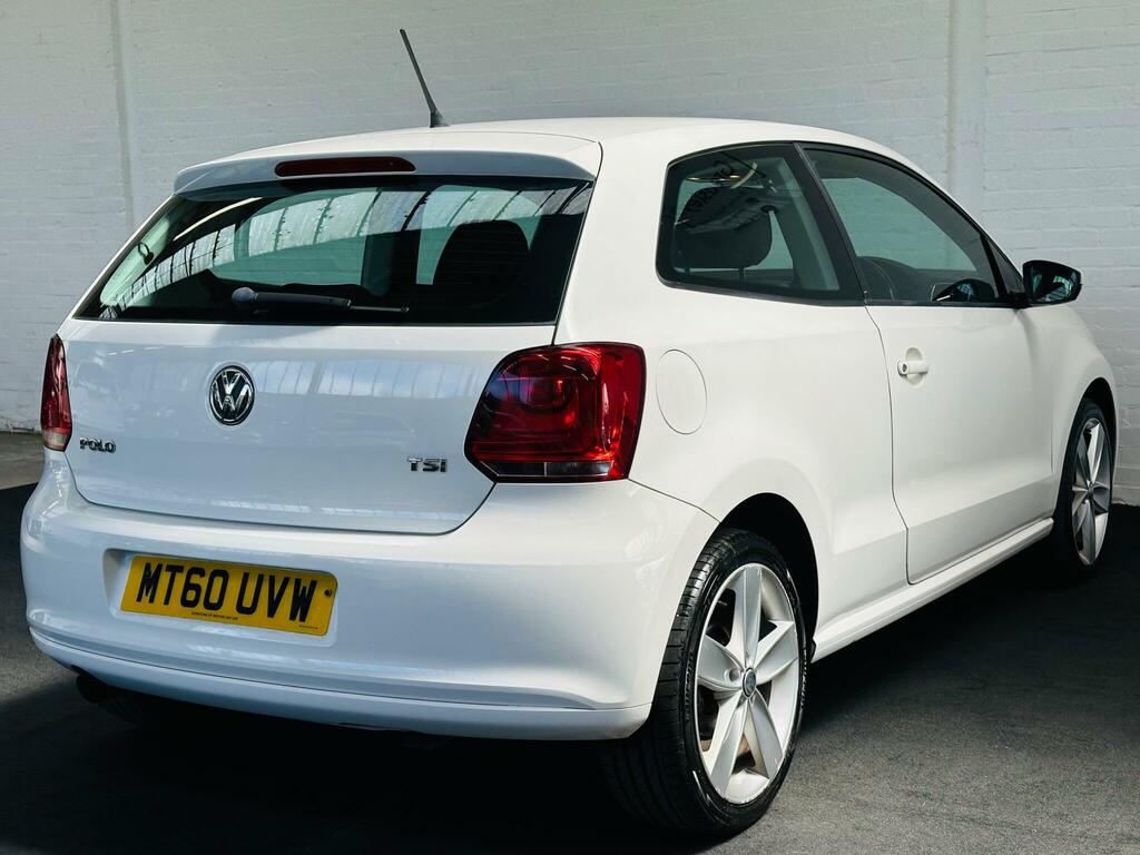 Volkswagen Polo 1.2 Tsi Sel Euro 5 White #4