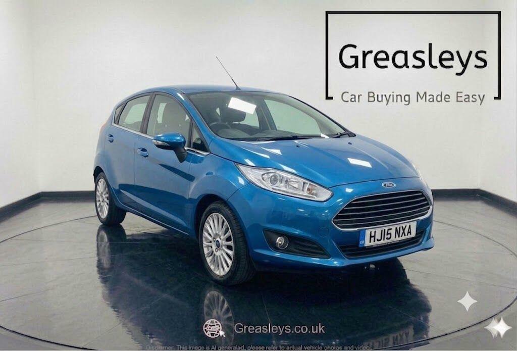 Ford Fiesta 1.0T Ecoboost Titanium Euro 6 Ss Blue