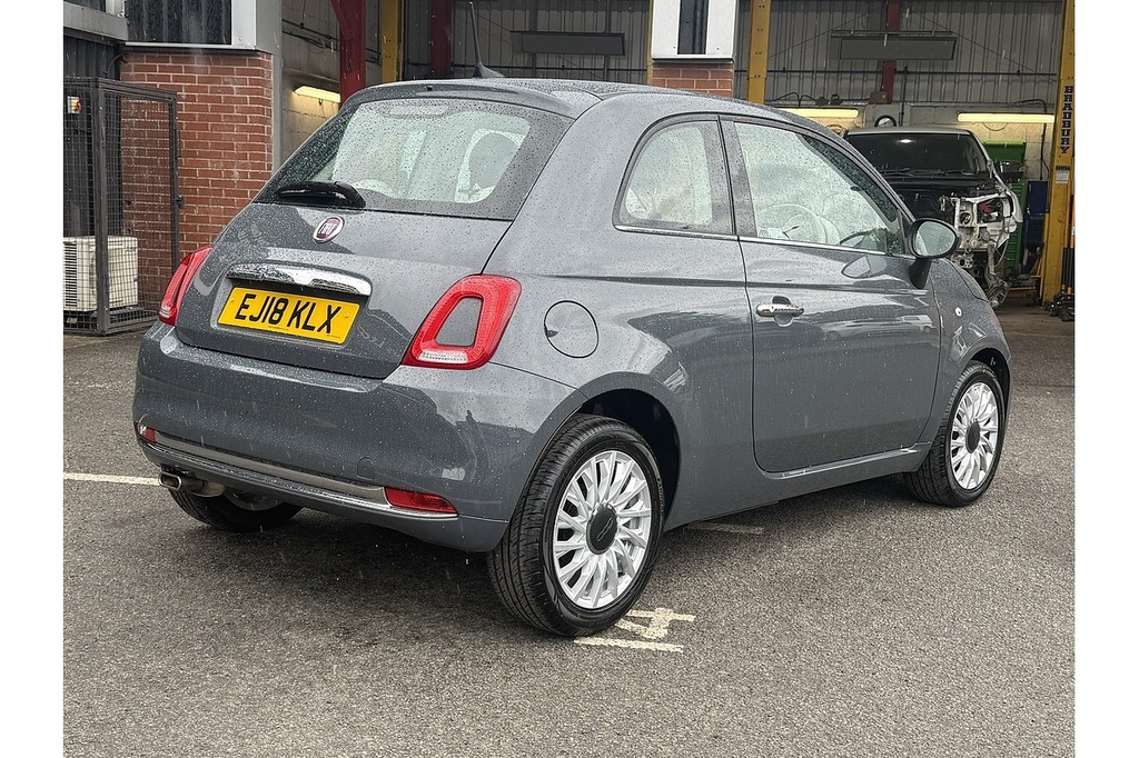Fiat 500 Lounge U2121 Ulez Grey #4