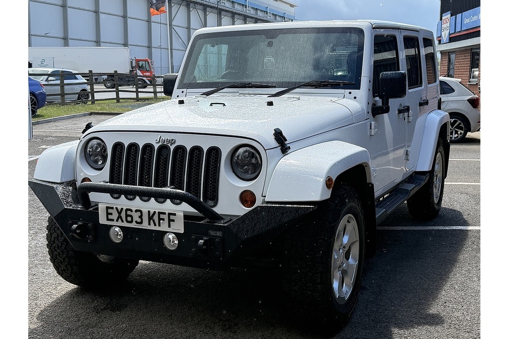 Jeep Wrangler 2.8 Crd Overland U2130 White #4