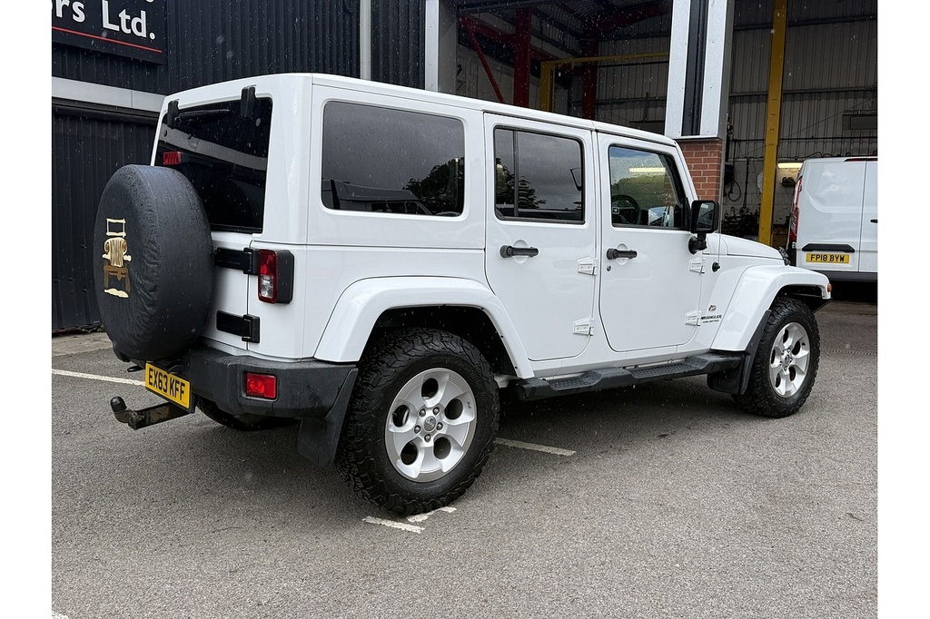 Jeep Wrangler 2.8 Crd Overland U2130 White #5