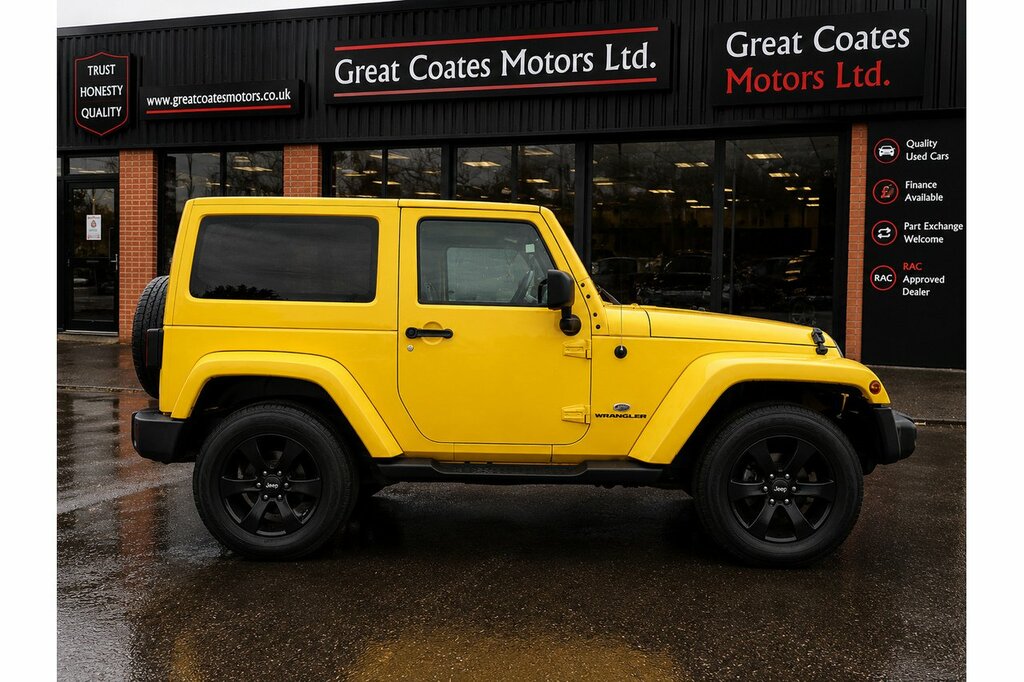 Jeep Wrangler Crd Overland U2138 Yellow #3