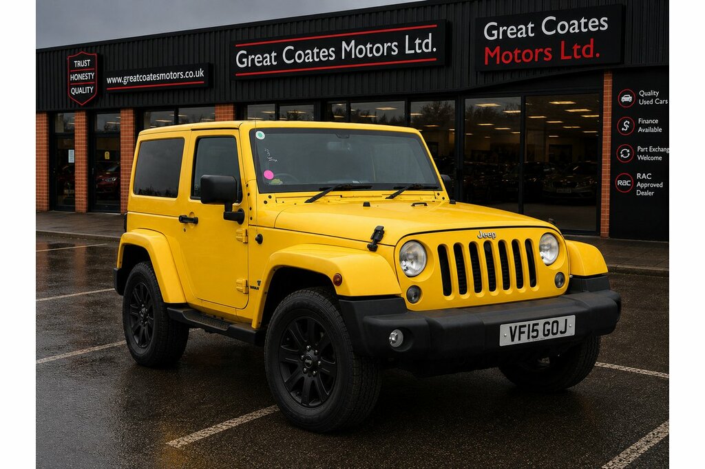 Jeep Wrangler Crd Overland U2138 Yellow