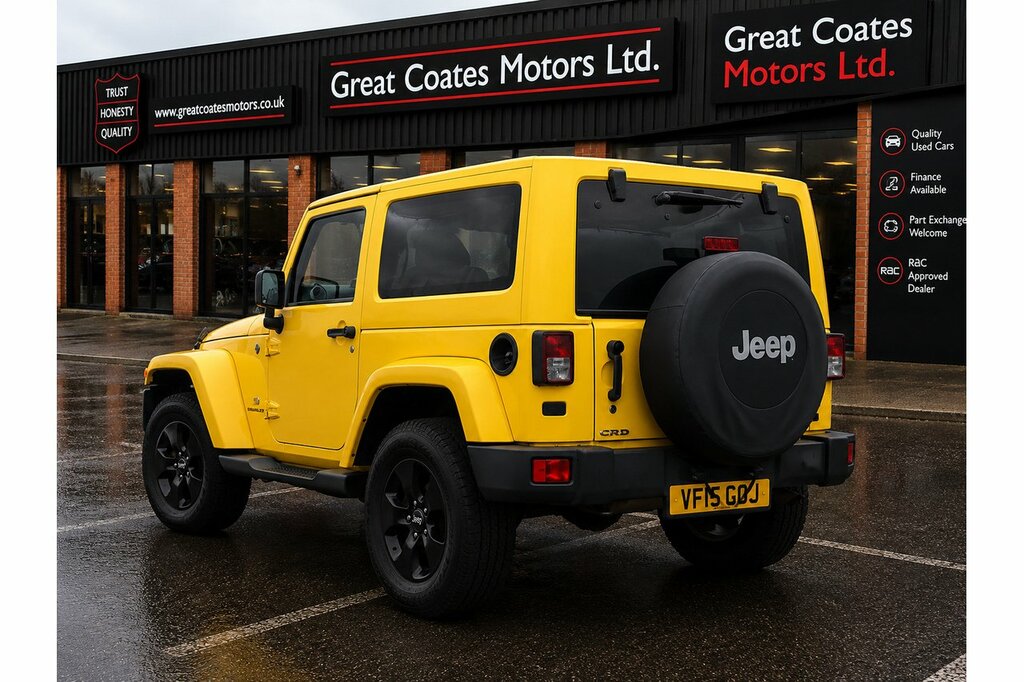 Jeep Wrangler Crd Overland U2138 Yellow #2