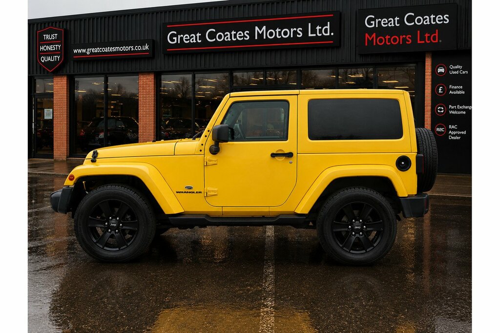 Jeep Wrangler Crd Overland U2138 Yellow #4