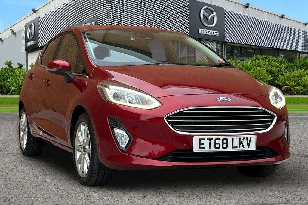 Ford Fiesta 1.0T Ecoboost Gpf Titanium Hatchback Ma Red
