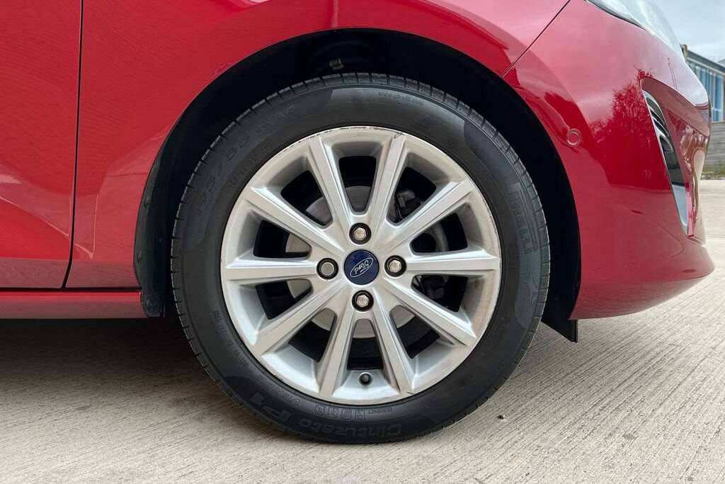 Ford Fiesta 1.0T Ecoboost Gpf Titanium Hatchback Ma ET68LKV Red #5